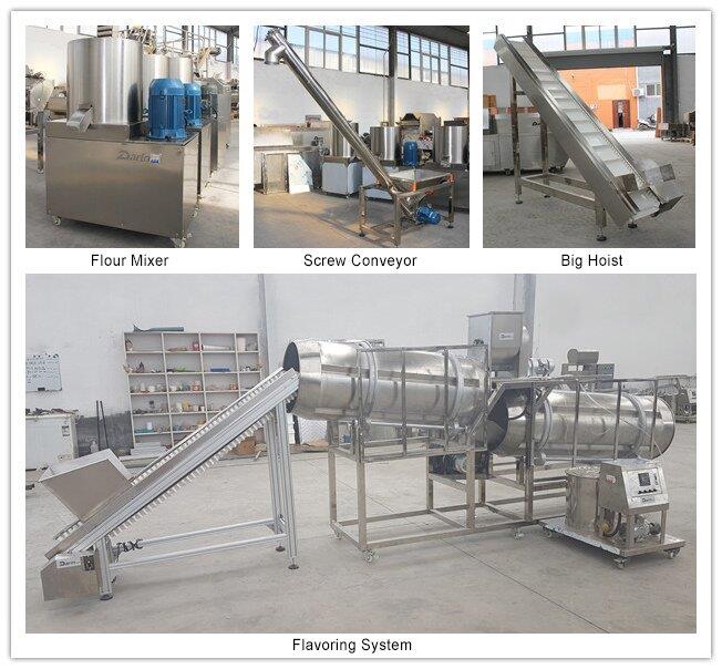 Batch Type Corn Puffs Snacks Line Batch Type Corn Puffs Snacks Line